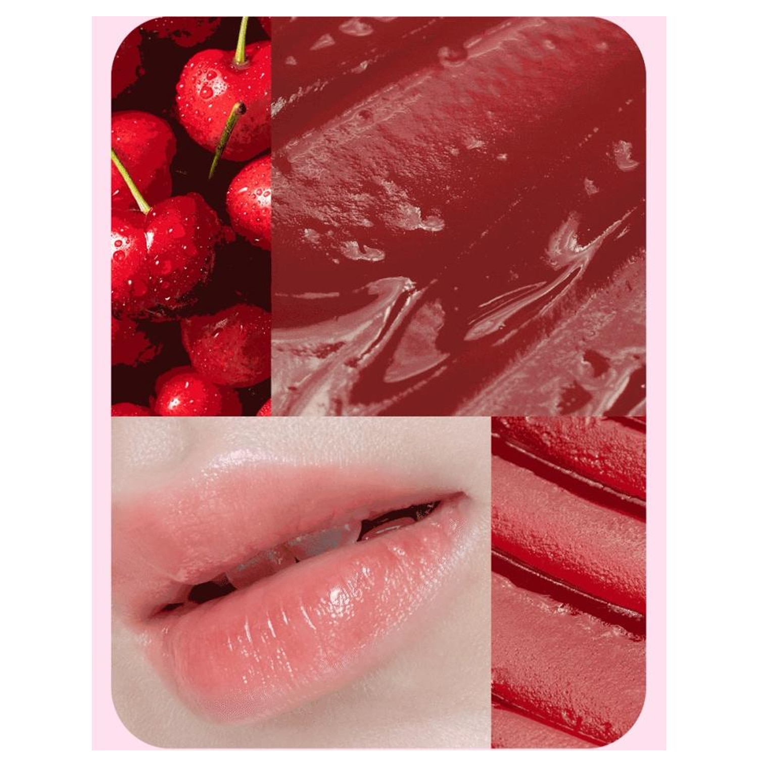 MINI BERRY LIP BALM-CHERRY (MINI BÁLSAMO LABIAL DE CEREZA)